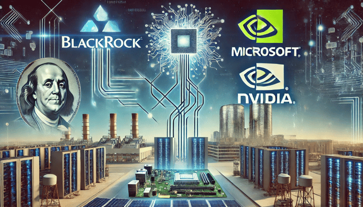 BlackRock Microsoft Plan 30B AI Megafund to Boost AI Infrastructure